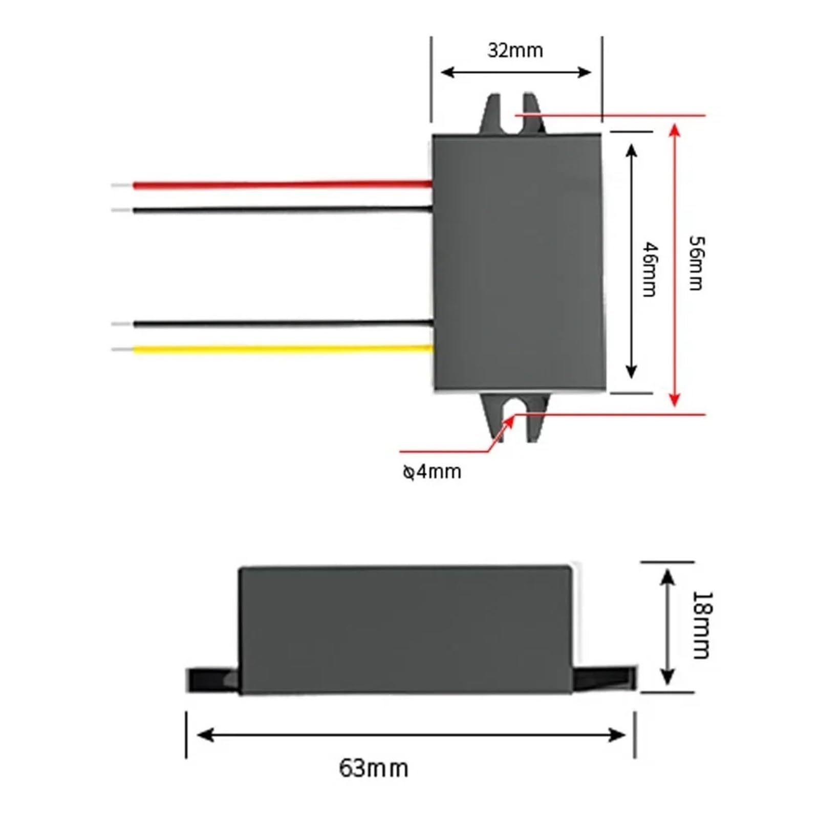 72V 60V 54V 48V 36V 24V to 12V 10A 8A 5A 3A Regulator 48V DC Buck Car Truck Bus Taxi Vehicle Step Down Voltage Converter (DC 36 V 48 V (20-60 V), DC 12 V 8 A)