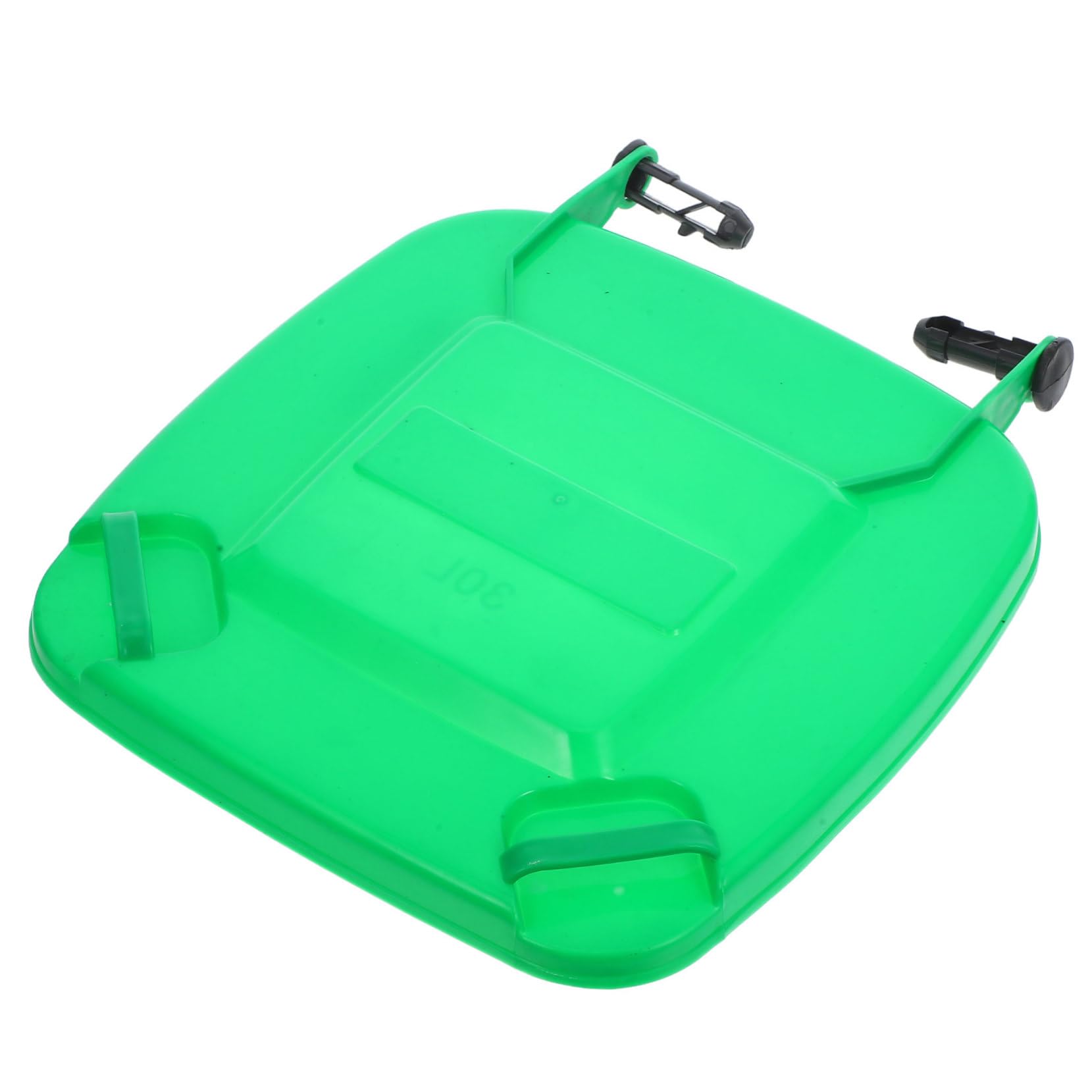 Amosfun Tapa Resistente de 30l Plástico de Basura Verde para de Cubo Fácil de Usar y para Hogares y Uso Exterior