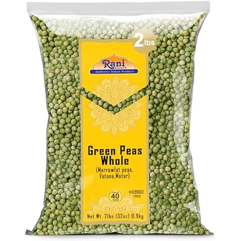 Rani Green Peas Whole, Dried 2lbs Cover