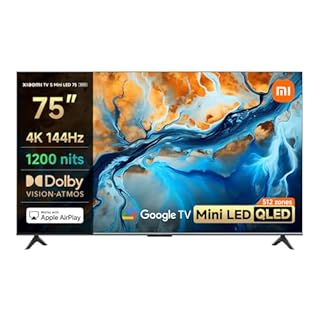 XIAOMI TV S Mini 75 2025,QLED, 75 inch, Mini LED, Dolby Vision, Dolby Atmos144Hz, 1200 nits