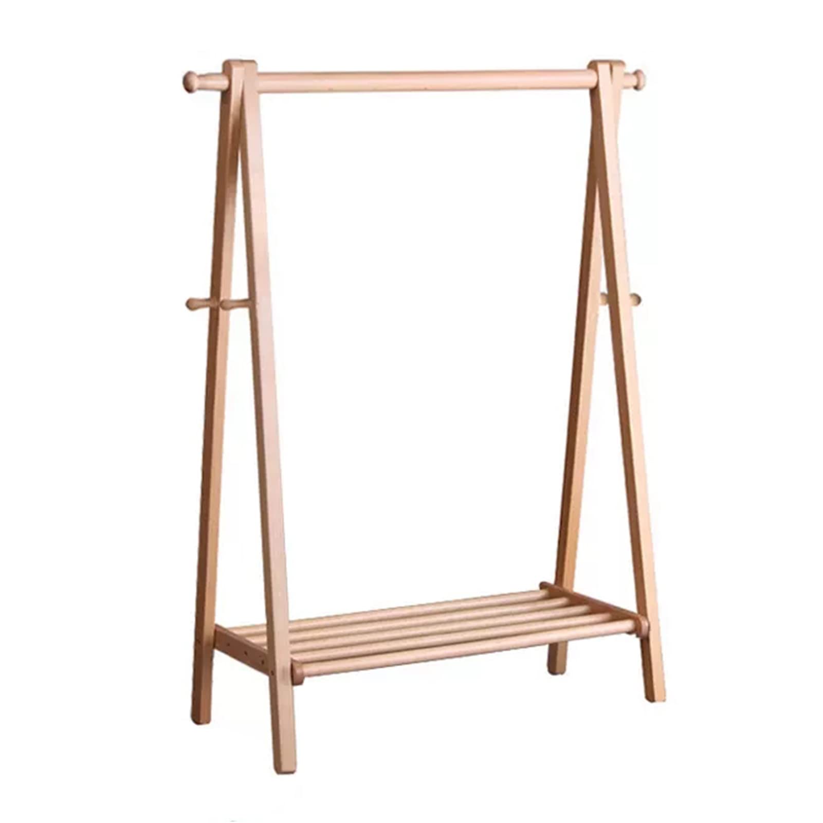 Porte-manteau autoportant et tringle pliable pour optimiser les petits espaces