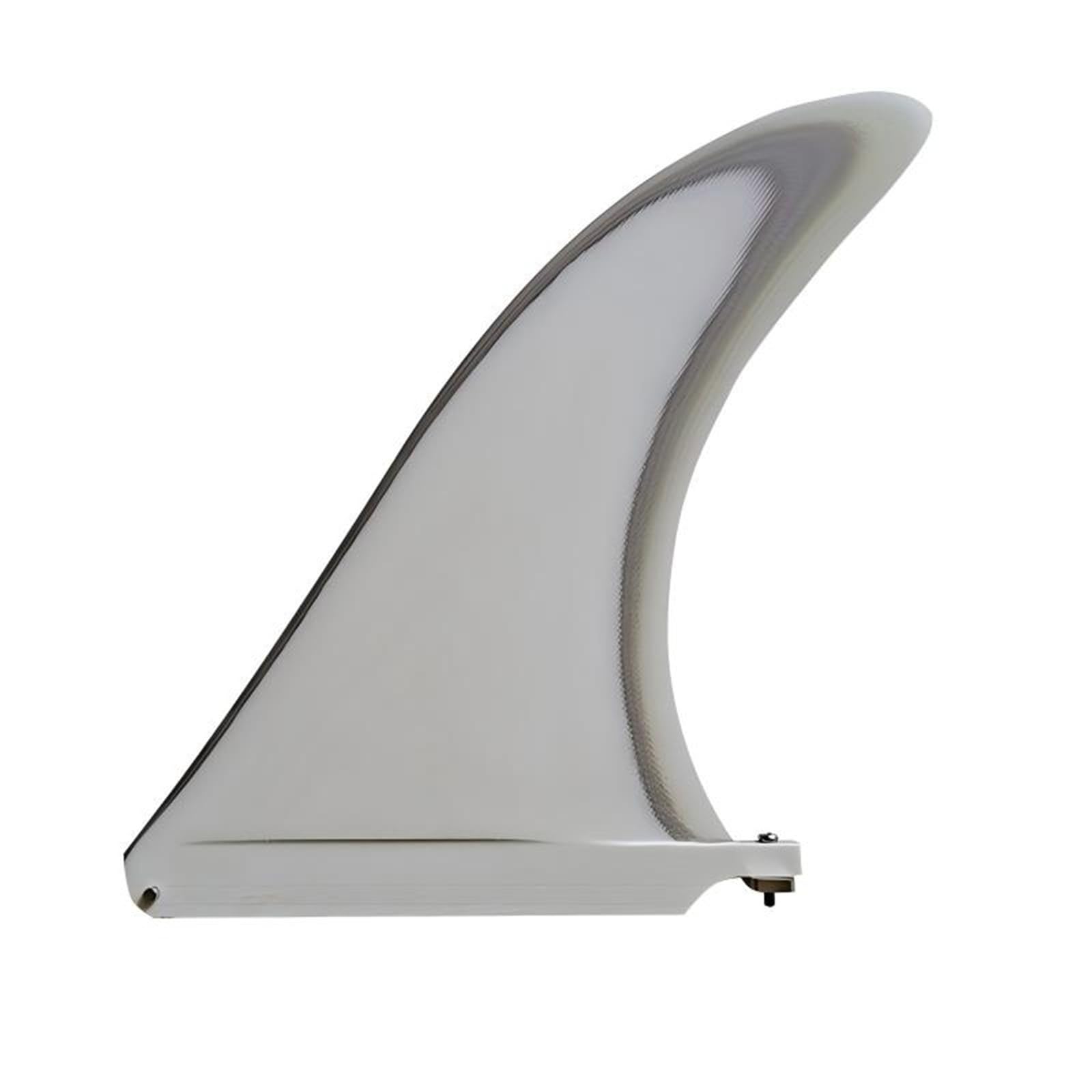 Mkhqst White Surfboard Fin Longboard Fin Fiberglass10.25inch Single 1Pc Surf Fins For Sup Central Multicolor Surfboard Quillas