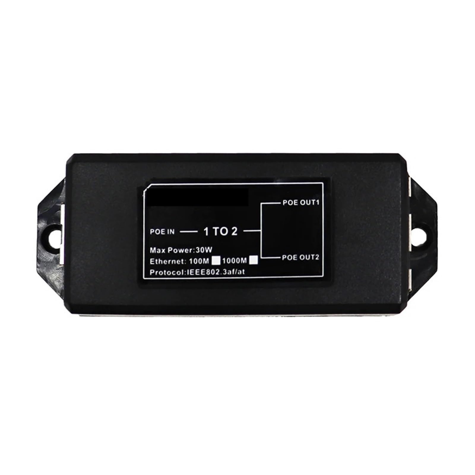 OSHZIKJII 2 Port Gigabit P-O//E Extender 100/1000Mbps - IEEE802.3af/at P-O//E Repeater(100Mbps)