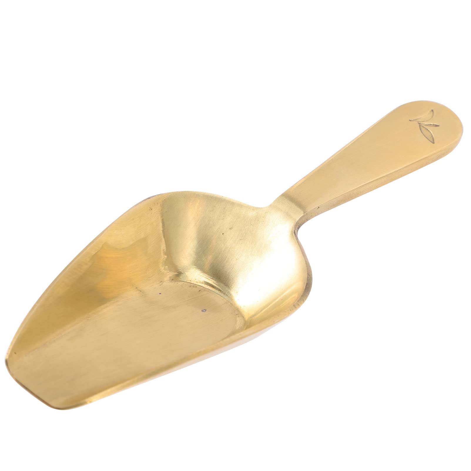 Alipis 5stücke Brass Tea Scoop Handgefertigte Mini Teelöffel Reinem Messing Für Lose Teeblätter Langlebig Und Leicht Zu Reinigen Perfektes Küchenutensil Für Teeliebhaber