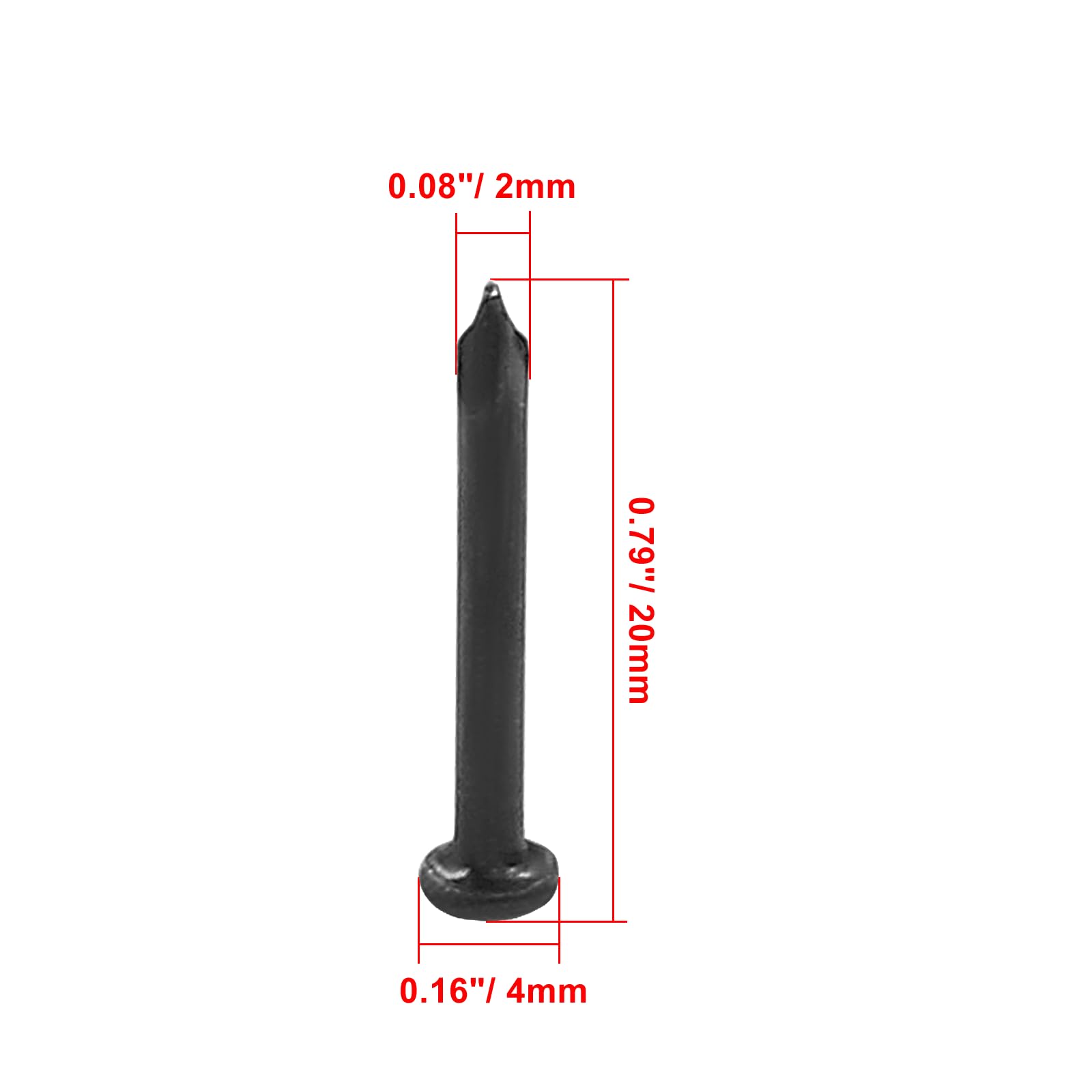 Hordion Hardware Nails - 100 Pack -2