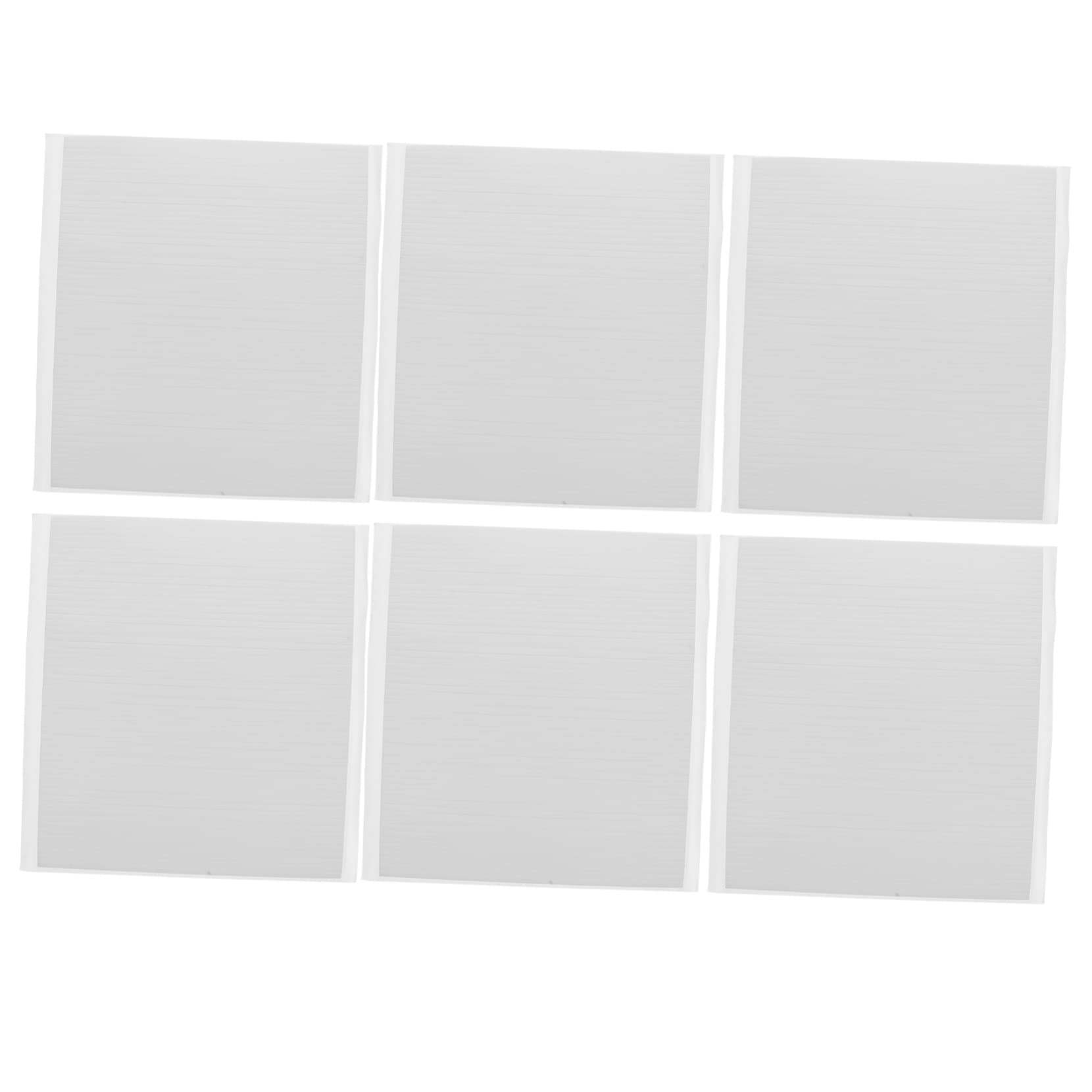 HOMSFOU 3 series Cinta De Espuma Autoadhesiva Eva Tiras De Espuma De Doble Cara Para Tapicería Espuma De Embalaje Pegajosa Pegamento Tira De Espuma Adhesiva Espumas De 6 hojas*3