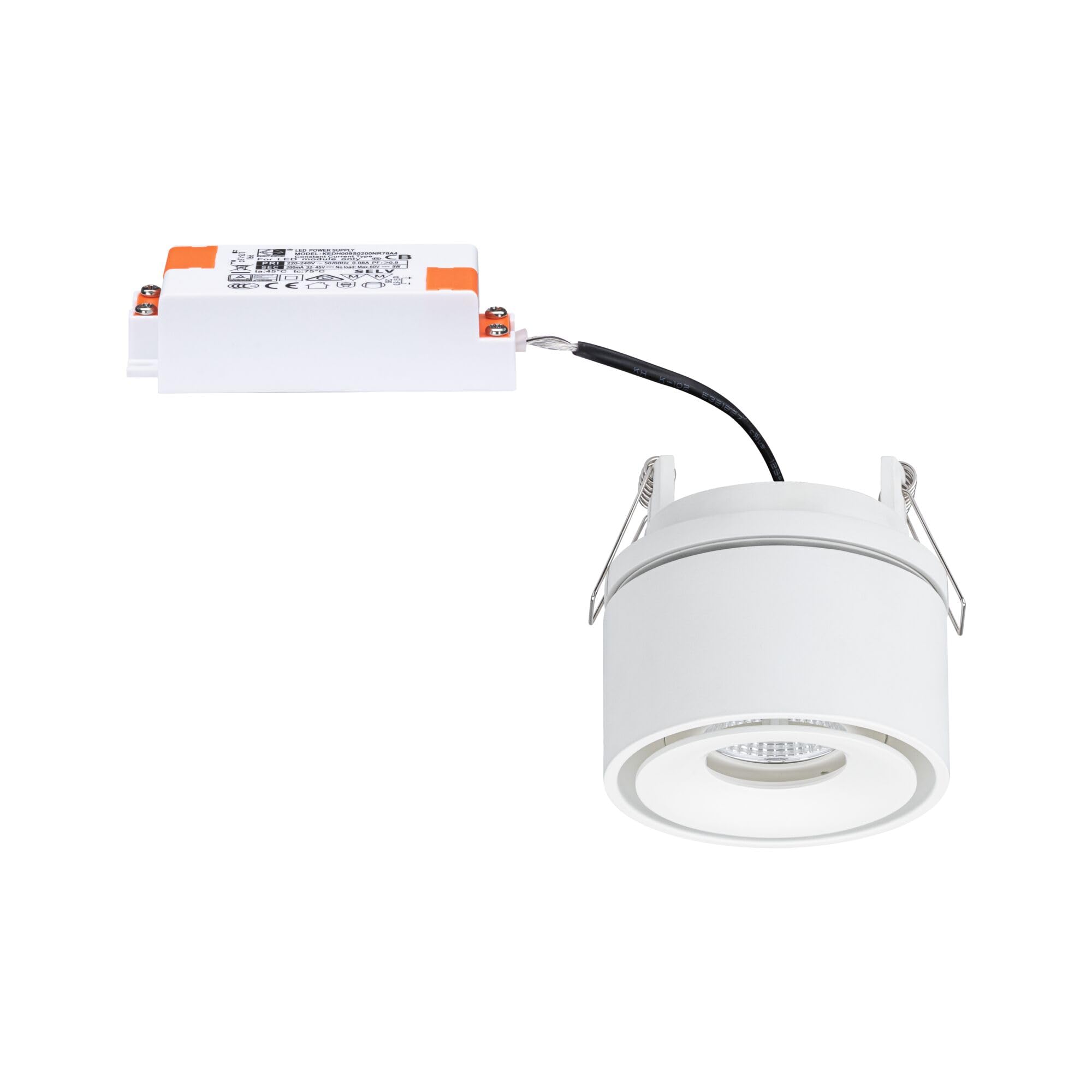 Paulmann 93372 Spircle LED lampa stołowa LED Fest Eingebaut 8W biała