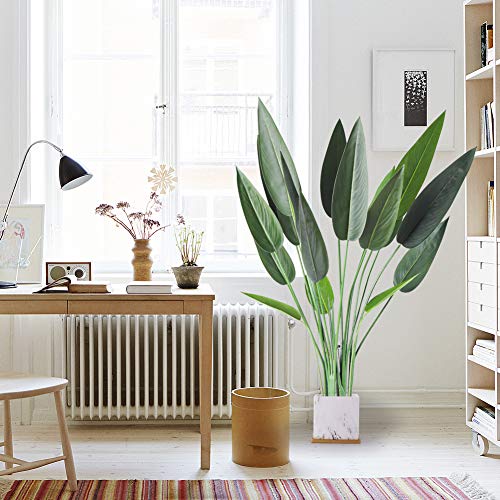 image for Fit Choice 5.3 Ft Premium Artificial Travelers Palm Tree, 3.3 Ft Fiddl