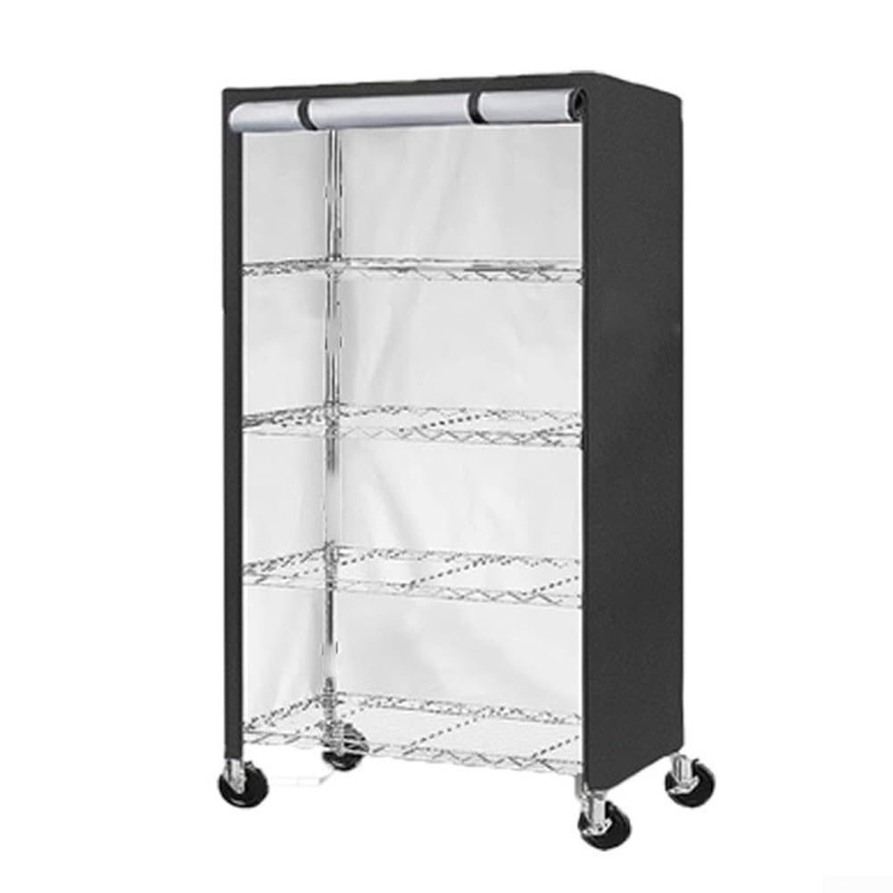 Housse de Protection pour Étagère de Jardin 420D Imperméable en Tissu Oxford Résistante aux UV pour Rangement Extérieur et Intérieur 24x20x5(420D)