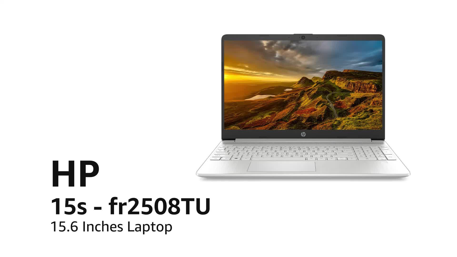 HP 15s-11th Gen Intel Core i3-8GB RAM/512GB SSD 15.6 inches(39.6cm