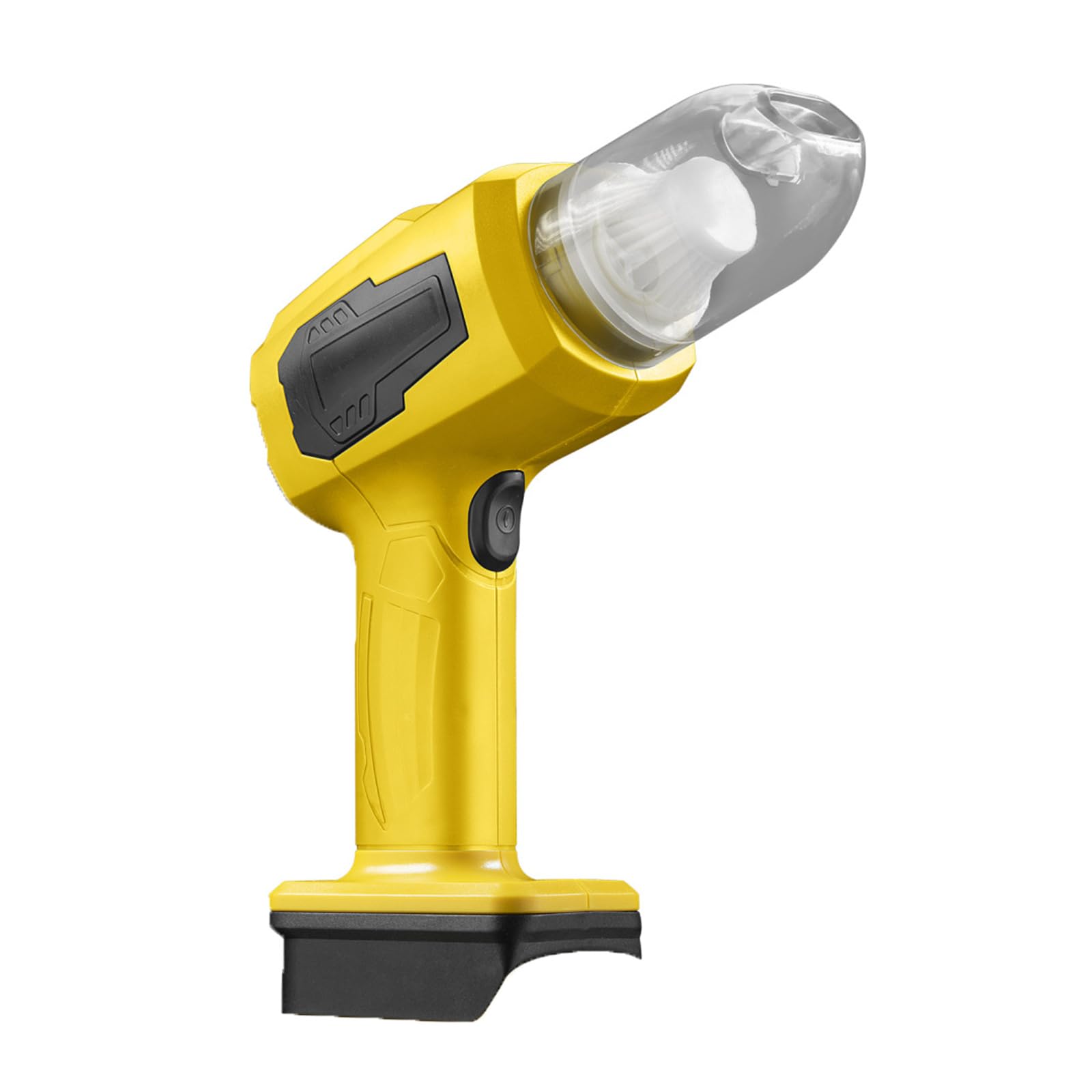 Kalttoy Yellow Handheld Vacuum Cleaners Cordless Strong Suction Portable Hand Vacum For Home Car Cleaner Miniature Rechargeable Blower Portable Car Vacuum Cleaners