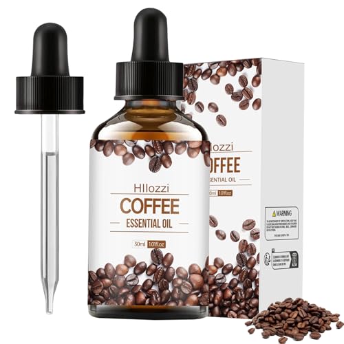 Oli Essenziali puri Caffè, Olio di Caffè Contro le Rughe Puro per Aromaterapia, Cosmetici All'Olio di per la Cura di Pelle E capelli, Olio Idratante, Ringiovanente e Rassodante, 30 ml