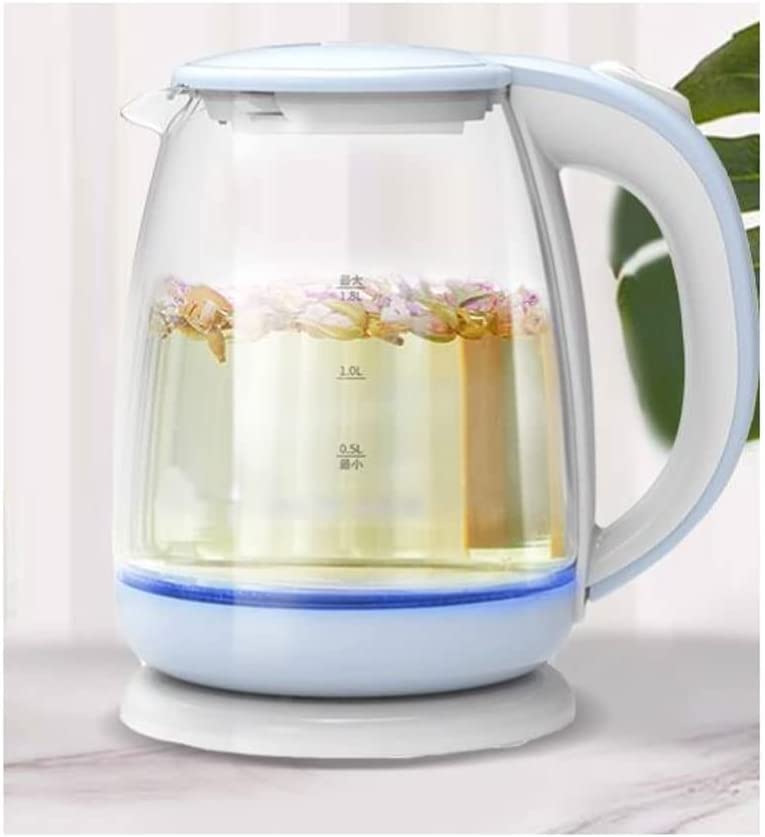Hervidor eléctrico de vidrio Blanco 1.7 litros miniatura 1