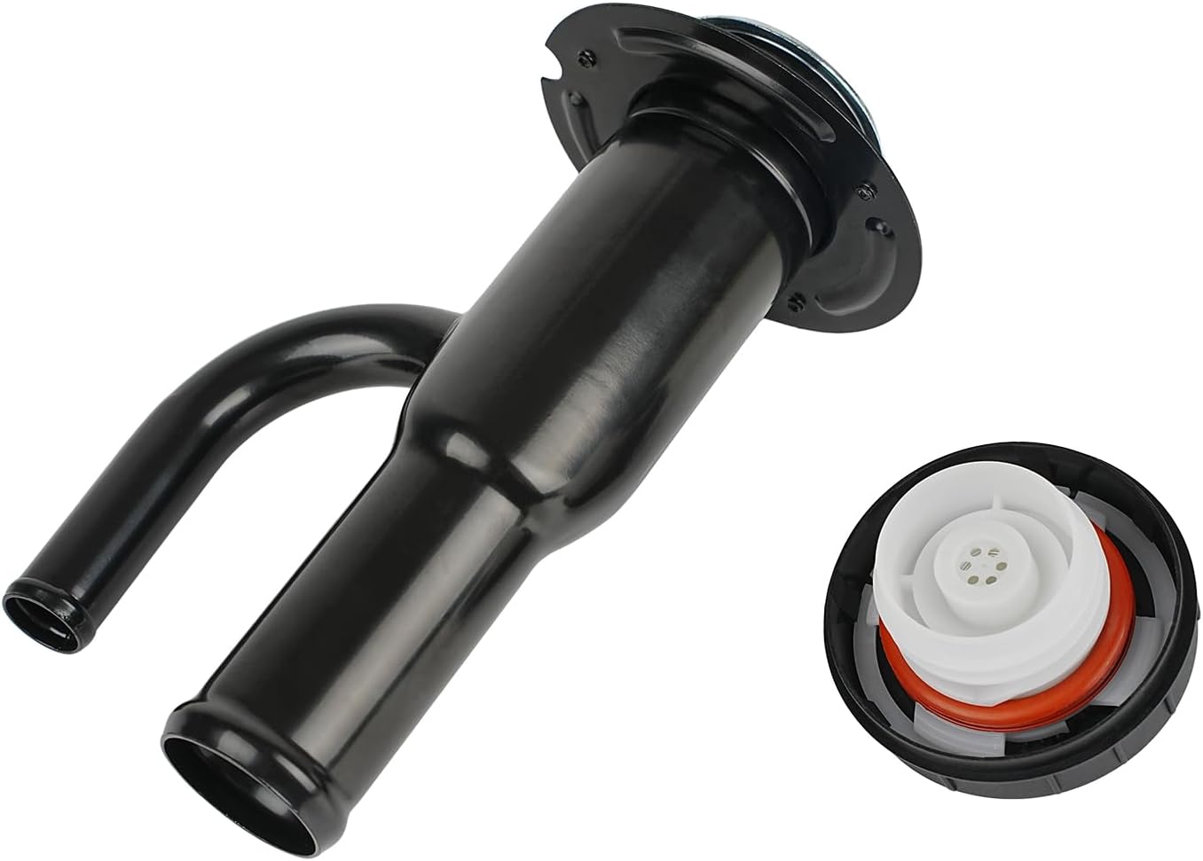 Tykick Fuel Tank Filler Neck with Cap for Ford F350 Super Duty 1999-2005 for Ford F450 Super Duty 1999-2007 for Ford F550 Super Duty 1999-2010 6.0L 6.4L 7.3L V8 Replaces FN782 577-306 577306 4C3Z9034C