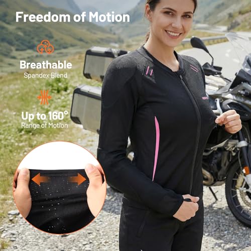 RSYSO Mesh Motorcycle Jacket Women