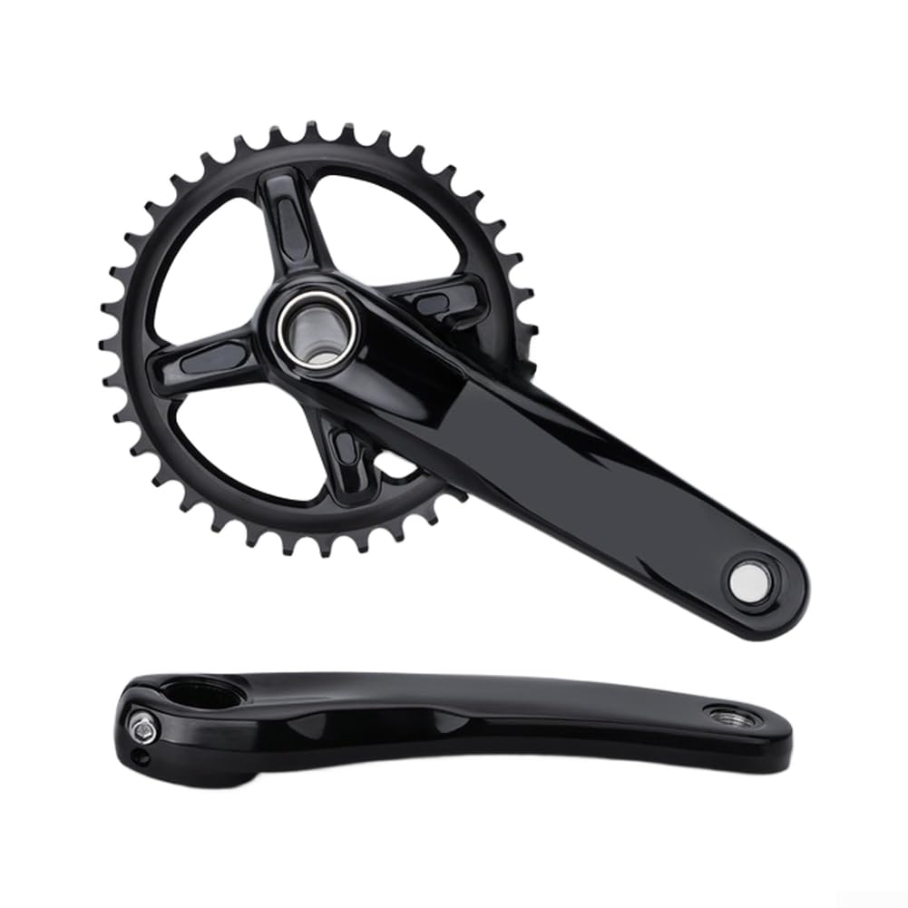 Par de brazos de manivela MTB de 170 mm, aluminio forjado en frío