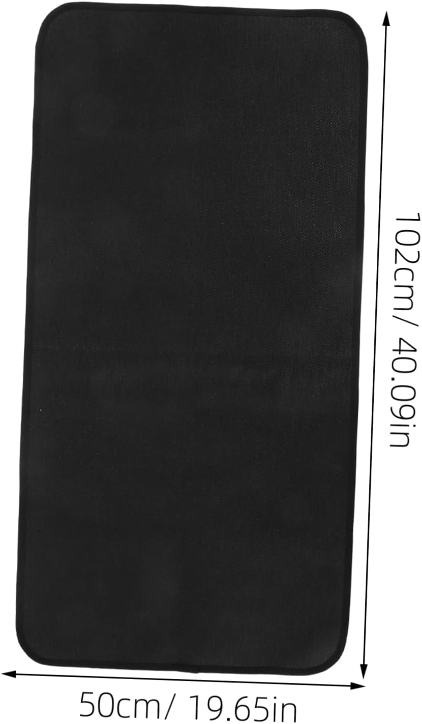 Yardwe Heat Resistant BBQ Mat Fireproof Grill Floor Protector Pad Outdoor Fire Pit Rug