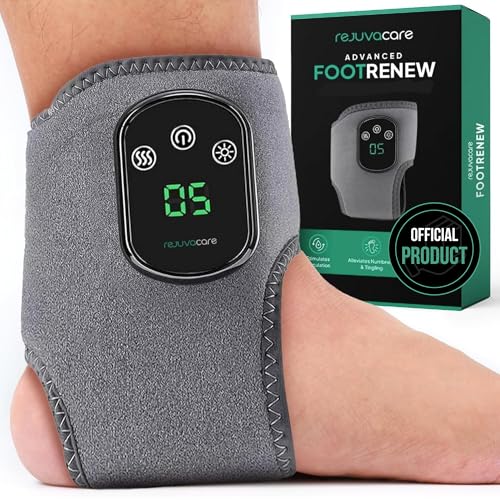 Rejuvacare Foot Renew Triple Method Massager for Home Use - The Official 2026 - Relaxation Support for Foot and Ankles - 1 Piece