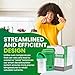 Nebula Boost Botanical Decarboxylator | Herbal Oil & Butter Infuser | Herbal Activation, Simple Operation, Includes Mess Free Container & Updated Lid Design (Green Boost)