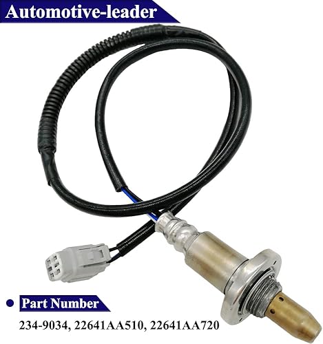 Miniatura 2 de Automotive-leader 234-9034 Sensor de oxígeno ascendente de oxígeno con relación de combustible de 4 hilos 1 AFR compatible para Subaru Impreza WRX