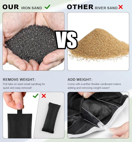 Image of Adjustable Ankle Weights for Women Men 1 2 4 5 6 8 10 LBS 1 Pair Leg Weights Wrist Hand Arm Weights with Removable Weight Strength Training Weight for Walking Running Gym Fitness Physical Therapy