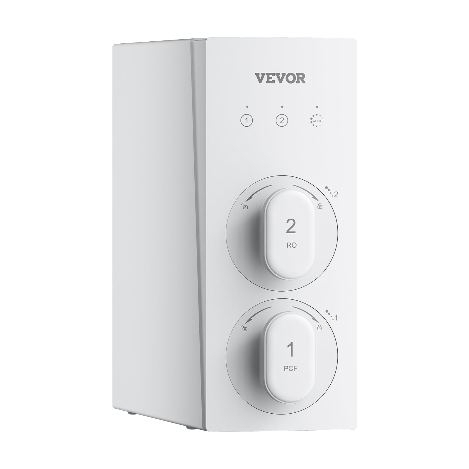 VEVOR System odwróconej osmozy, 600 GPD 8-stopniowy bezzbiornikowy filtr wody odwróconej osmozy, redukcja TDS z certyfikatem NSF, system filtracji wody pod zlewem z inteligentnym kranem, stosunek