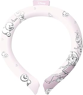 スポンサー広告 - 【2024年最新正規品】 アイスネックリング ディズニー アナと雪の女王 28℃で自然凍結 クールネックリング 大人 子供 ネッククーラー 首ひんやりグッズ アイスネックバンド 首掛け 首 冷感リング 冷却リング 涼しい 長...