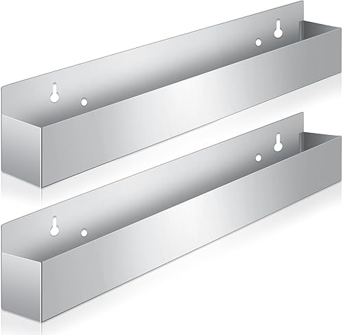 Soporte para botellas de licor de acero inoxidable con riel de una sola velocidad, soporte para botellas de bebidas montado en la pared, estante