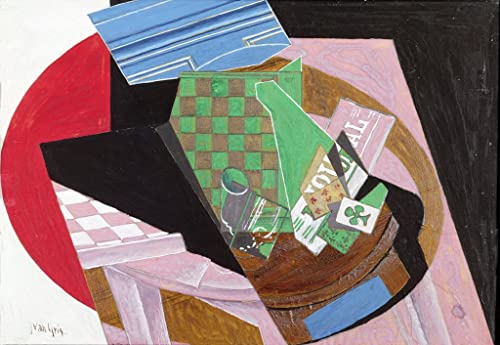 Impression d'affiches Juan Gris toile cubiste 60x90cm pour créer un coin lecture artistique