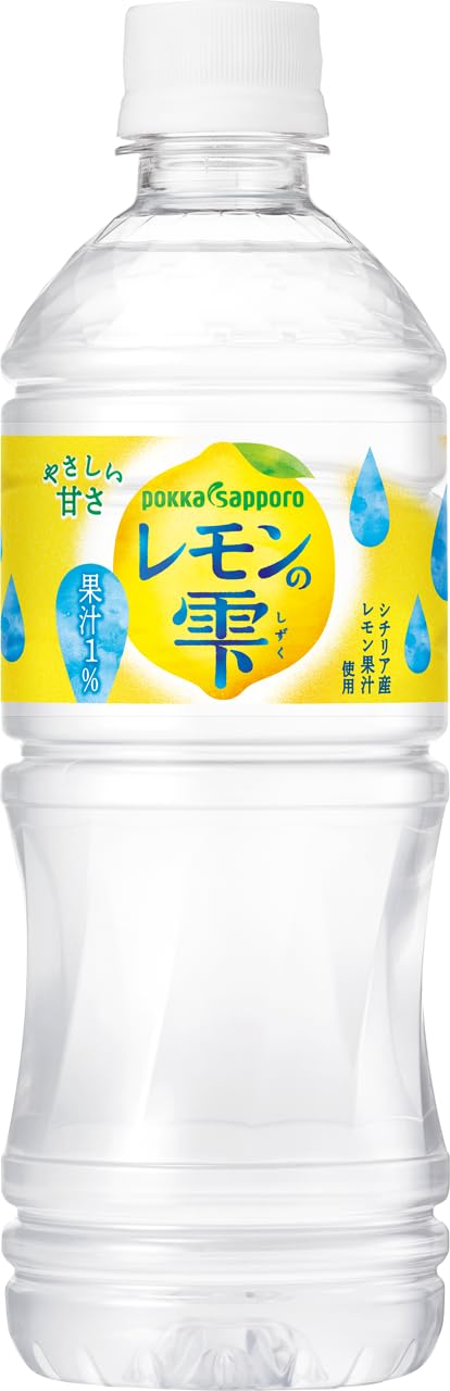 Amazon.co.jp: レモンの雫 540mlペットボトル×24本 ポッカサッポロ