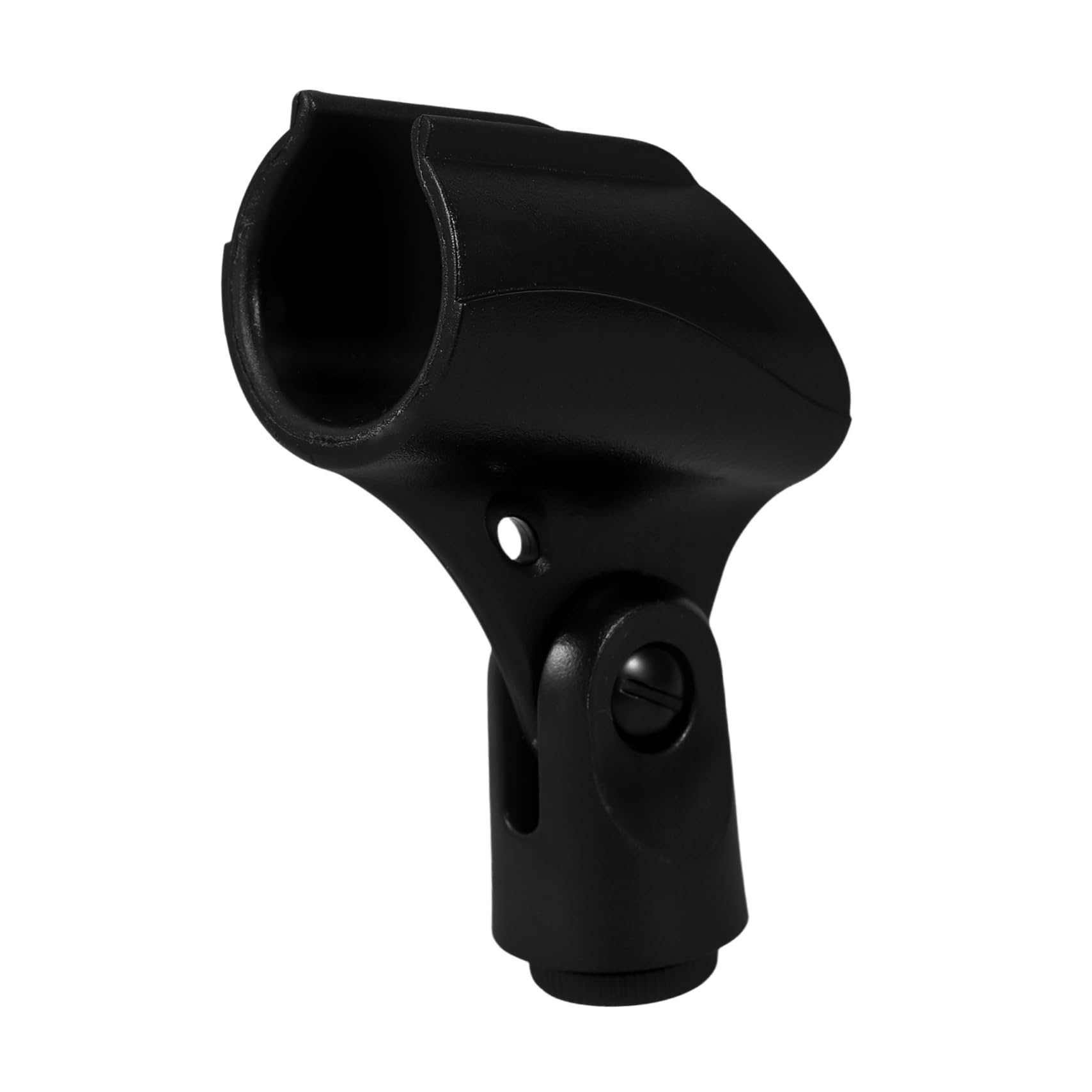 GALPADA Stable Shaped Microphone Clip Clamp for Wired Mic Mic Stand Holder for Home Ktv Stage Performances and Concerts Durable Design with Smooth Finish