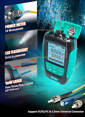 Mesureur de puissance optique Pro'sKit MT-7617 pour vos interventions terrain