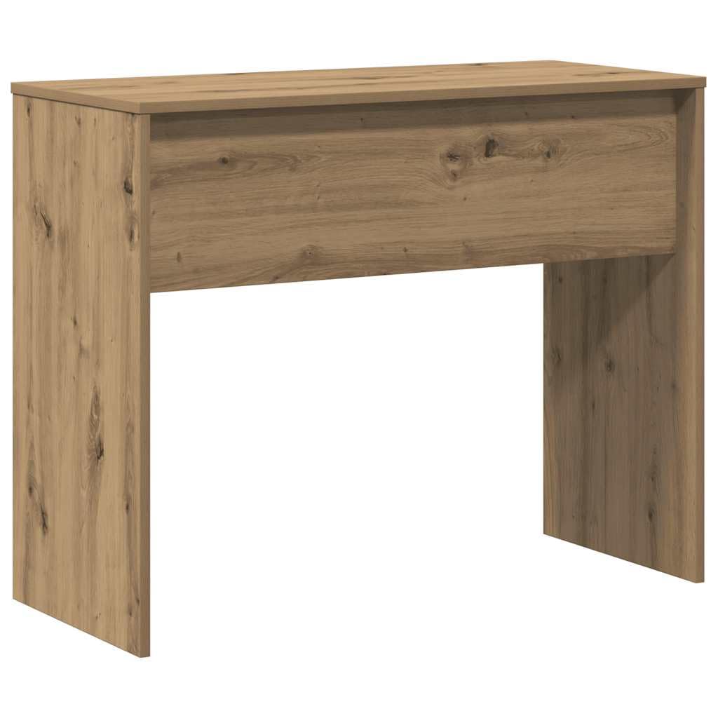 Hothingwell Schreibtisch, 90 x 40 x 72 cm, Holz | Glatte Oberfläche, feuchtigkeitsbeständig, für kleines Büro oder Schlafsaal, einfache Reinigung mit einem feuchten Tuch