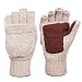 Metog Suede Thinsulate Thermal Insulation Mittens Beige M