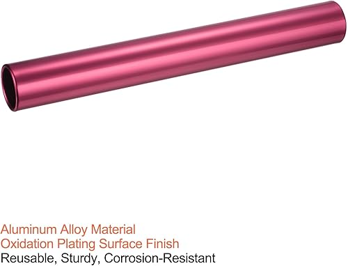 Miniatura 10 de PATIKIL Juego de bastones de pista de relé, tubo de aleación de aluminio, palo de carreras para atletismo al aire libre, herramienta de juego