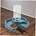 Happyyami Automatic Water Dispenser for Reptiles Durable Feeding Bowl Waterer Multi Purpose Turtle Lizard Accessory Smooth Easy Clean for Bearded Dragons Geckos