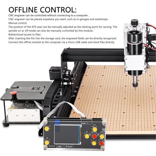 Contrôleur hors ligne CNC machine 3 axes module de commande 1.8