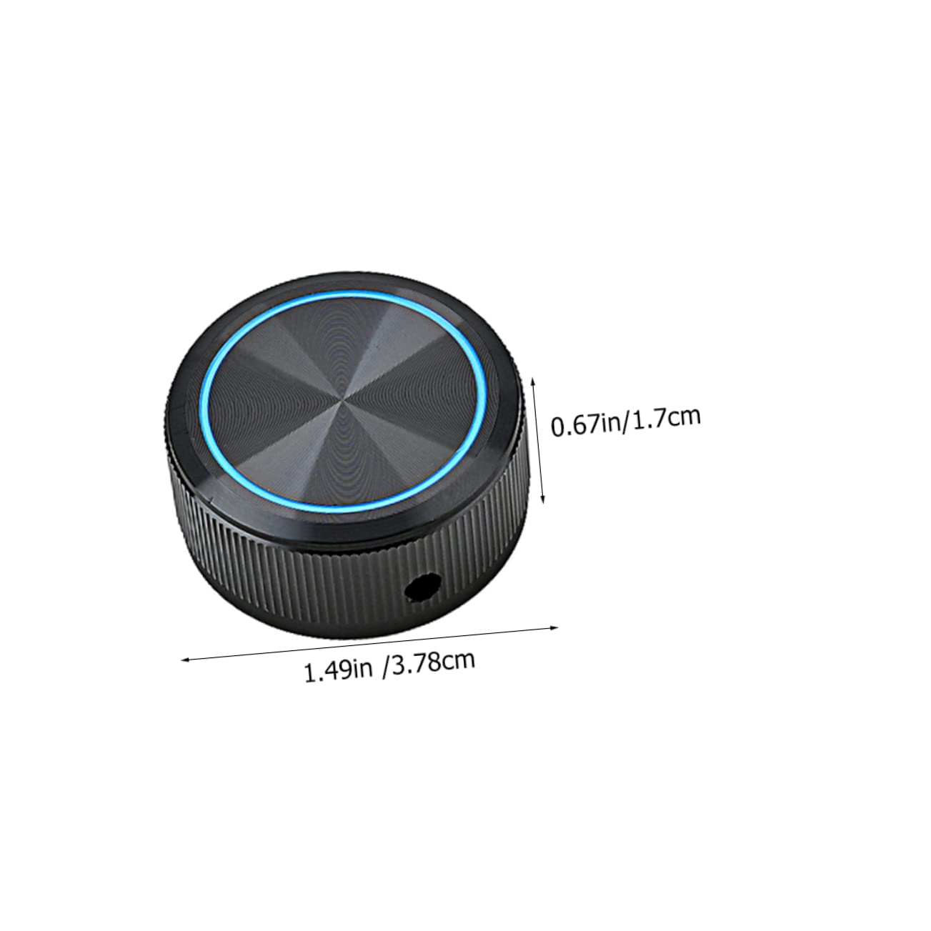 COSMEVIVI Knobs Black Potentiometer Knobs for Bass Guitar Volume Tone Control Knobs Wrench