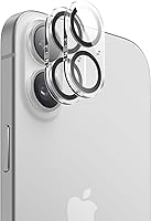 Vista 11 de elago Protector de lente de cámara de vidrio templado compatible con iPhone Air, resistente a los arañazos, antihuellas, fácil instalación