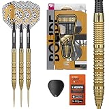Target Darts Bolide Envy 01 90% Tungsten Swiss Point Steel Tip Dart Set, 23G | Pro Ultra Nr. 6 Flights & Pro Grip EVO Shafts, Gold Swiss Points & SP Tool inklusive | Professionelle Dart-Sets