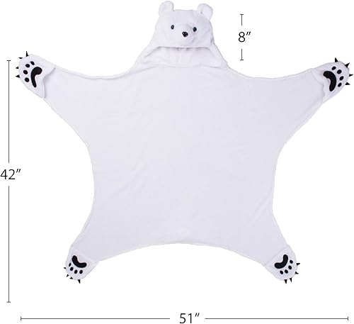 Miniatura 3 de Fin Fun Wearable Hooded Blanket by Wild Things