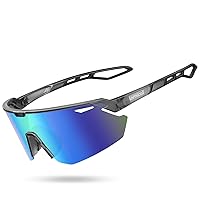 Lamicall Occhiali da Sole Ciclismo Polarizzati, [24g Ultraleggero] Anti