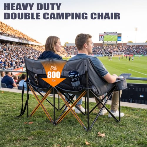 Bolosy Silla Doble de Camping con Acolchado Thick Padded Double Chair miniatura 7