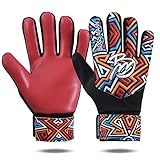 Boss Mann Soccer Goalie Gloves, Football Goalkeeper Gloves for Kids Boys Children Youth Goalkeeping