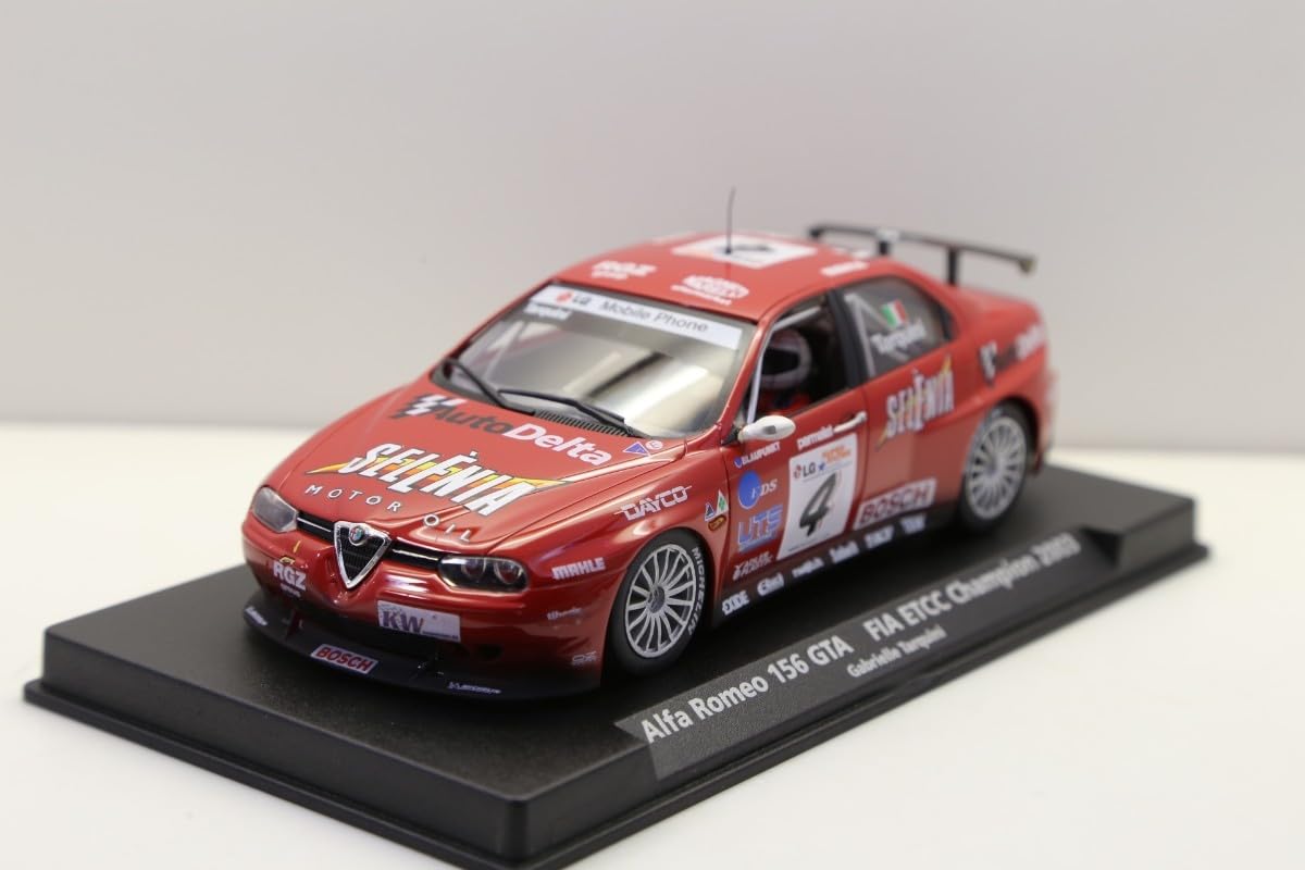 Amazon | FLYスロット スロットカー 1/32 アルファロメオ 156 GTA FIA