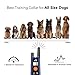 DOG CARE Dog Training Collar for Large Medium Dogs with 1800 Feet Remote Range, Rechargeable Dog Shock Collar with Beep, Vibration and Shock Modes, Safety Keypad Lock, Rainproof