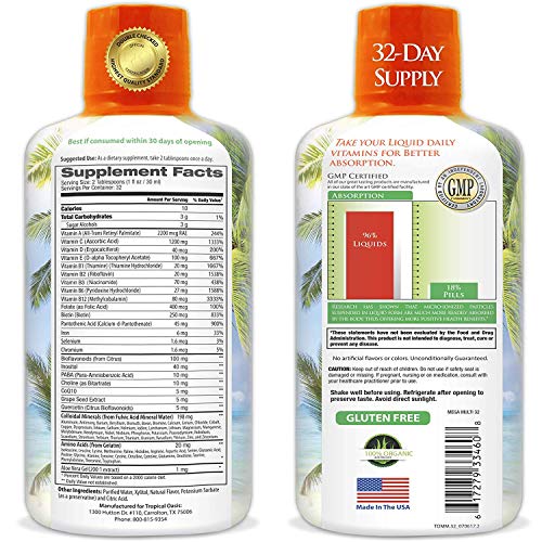 Tropical Oasis 788454267216 Mega Premium Liquid Multivitamin thumb #1