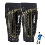 Espinilleras de fútbol para niños, espinilleras protectoras para hombres y mujeres