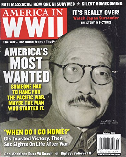 America In WWII (October 2015 - Cover: General Hideki Tojo)