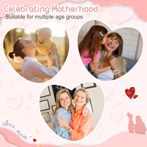 Artlunar Love Mama Beaded Bracelet Set - Inspirational Jewelry Gift for Moms, Birthdays4